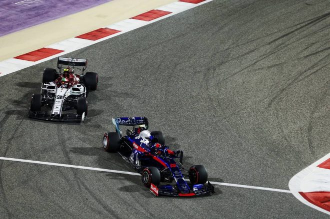 2019年F1第2戦バーレーンGP決勝　ダニール・クビアト（トロロッソ・ホンダ）