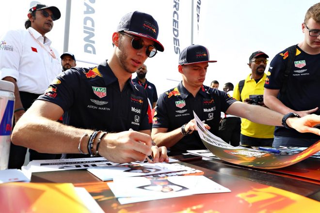 2019年F1第2戦バーレーンGP決勝　マックス・フェルスタッペン、ピエール・ガスリー