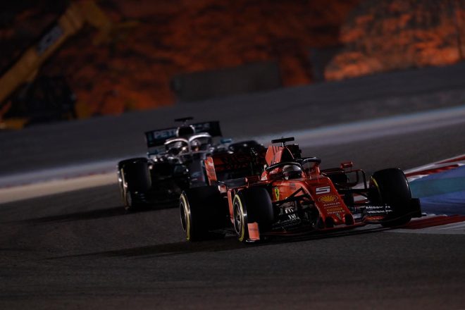 2019年F1第2戦バーレーンGP決勝　セバスチャン・ベッテル（フェラーリ）