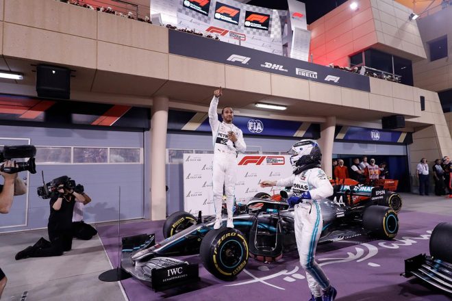 2019年F1第2戦バーレーンGP決勝　ルイス・ハミルトン（メルセデス）