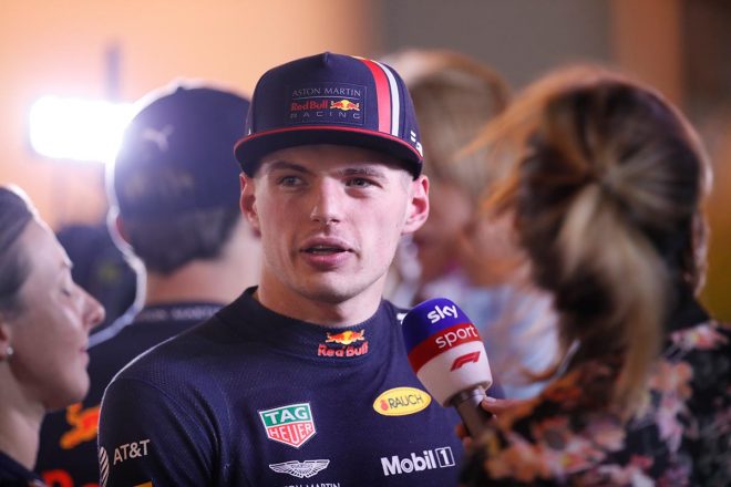 2019年F1第2戦バーレーンGP決勝　マックス・フェルスタッペン（レッドブル・ホンダ）