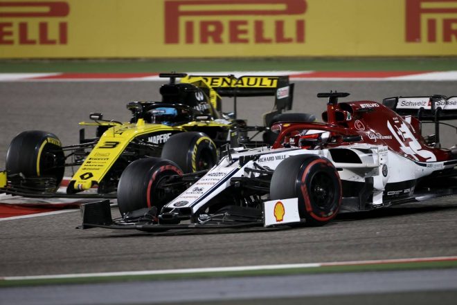 2019年F1第2戦バーレーンGP決勝　キミ・ライコネン（アルファロメオ）