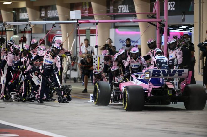 2019年F1第2戦バーレーンGP決勝　セルジオ・ペレス（レーシングポイント）