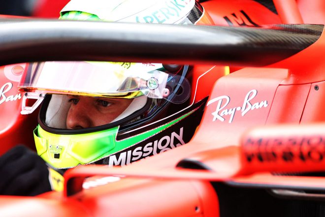 2019年バーレーンF1テスト初日　ミック・シューマッハー（フェラーリ）