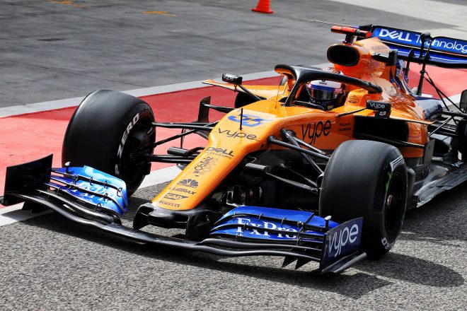 2019年バーレーンF1テスト初日　カルロス・サインツJr.（マクラーレン）