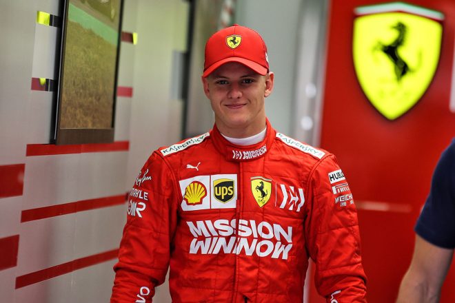 2019年バーレーンF1テスト初日　ミック・シューマッハー（フェラーリ）
