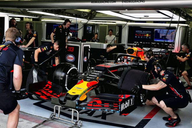 2019年バーレーンF1テスト初日　マックス・フェルスタッペン（レッドブル・ホンダ）