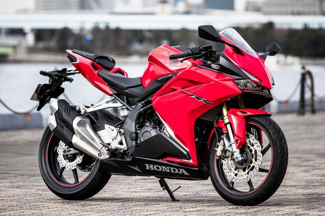 ホンダCBR250RR（右フロント）