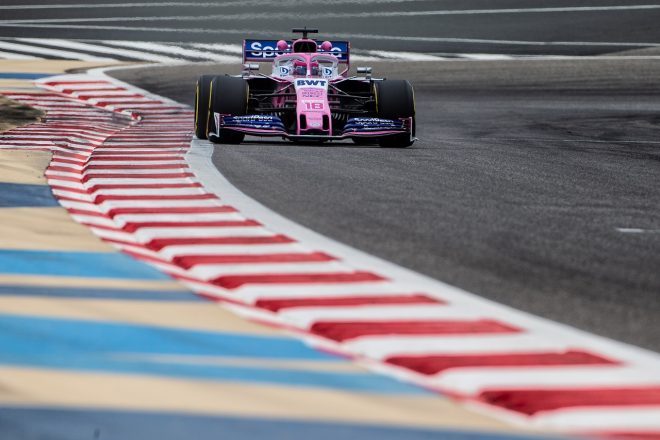 2019年F1バーレーンテスト1日目　ランス・ストロール（レーシングポイント）