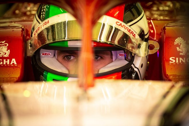 2019年F1バーレーンテスト1日目　アントニオ・ジョビナッツィ（アルファロメオ）