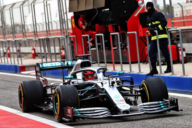 2019年バーレーンF1テスト2日目　ジョージ・ラッセル（メルセデス）
