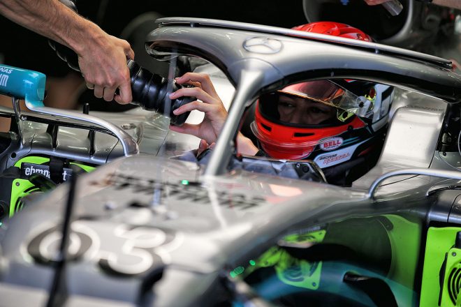 2019年バーレーンF1テスト2日目　ジョージ・ラッセル（メルセデス）