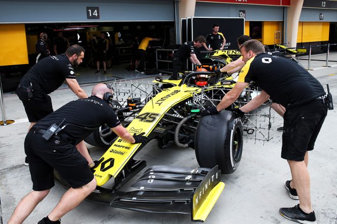 2019年バーレーンF1テスト2日目　ジャック・エイトケン（ルノー）