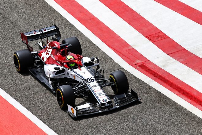 2019年バーレーンF1テスト2日目　ミック・シューマッハー（アルファロメオ）