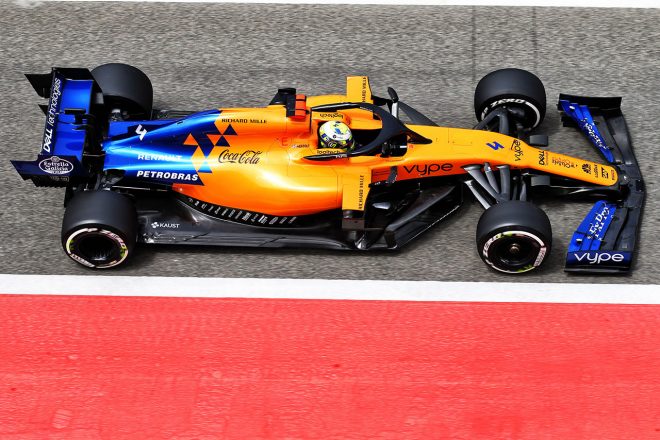 2019年バーレーンF1テスト2日目　ランド・ノリス（マクラーレン）