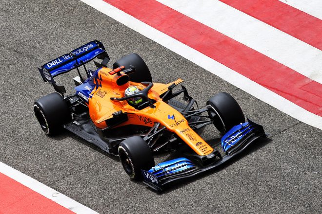 2019年バーレーンF1テスト2日目　ランド・ノリス（マクラーレン）