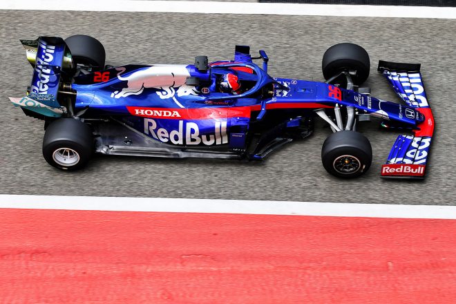 2019年バーレーンF1テスト2日目　ダニール・クビアト（トロロッソ・ホンダ）