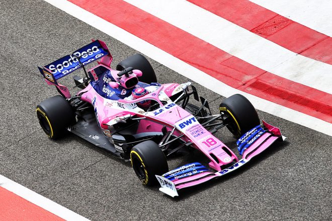 2019年バーレーンF1テスト2日目　ランス・ストロール（レーシングポイント）