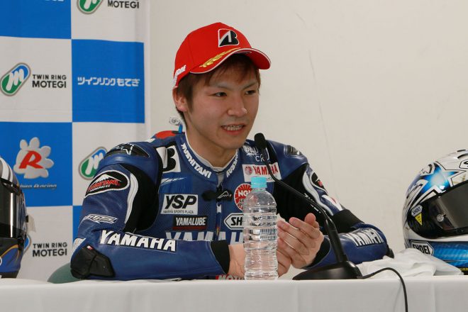 全日本ロード開幕戦もてぎのJSB1000レース1で2位獲得した野左根航汰（YAMAHA FACTORY RACING TEAM）