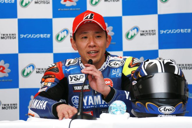 中須賀克行（YAMAHA FACTORY RACING TEAM）