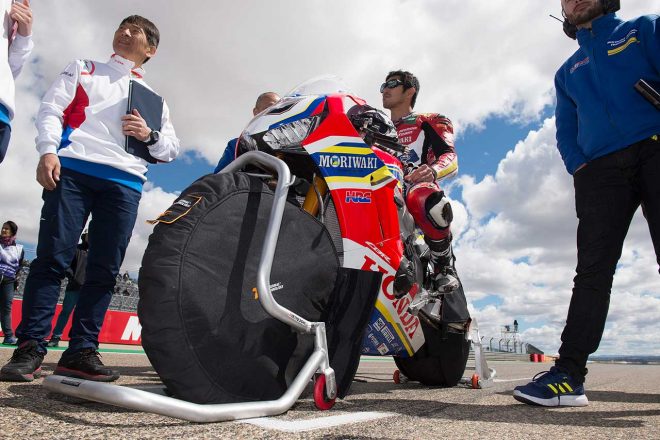 ここまで厳しい戦いが続く清成とモリワキ-アルティア・ホンダ・チーム