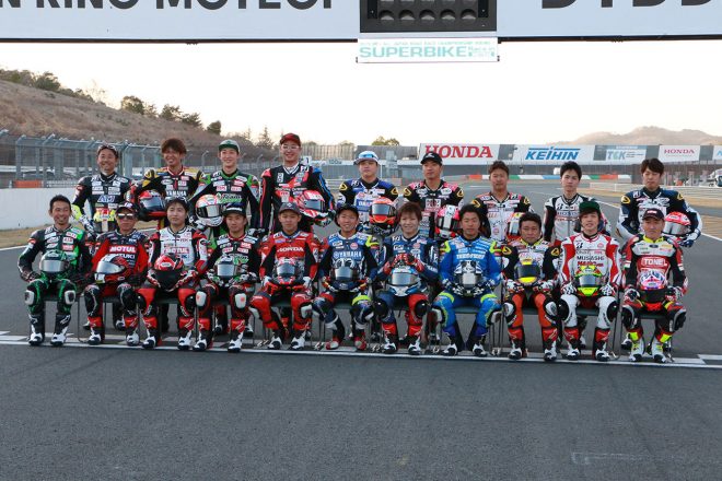 2019年全日本ロードレース選手権 JSB1000クラスを戦うライダー