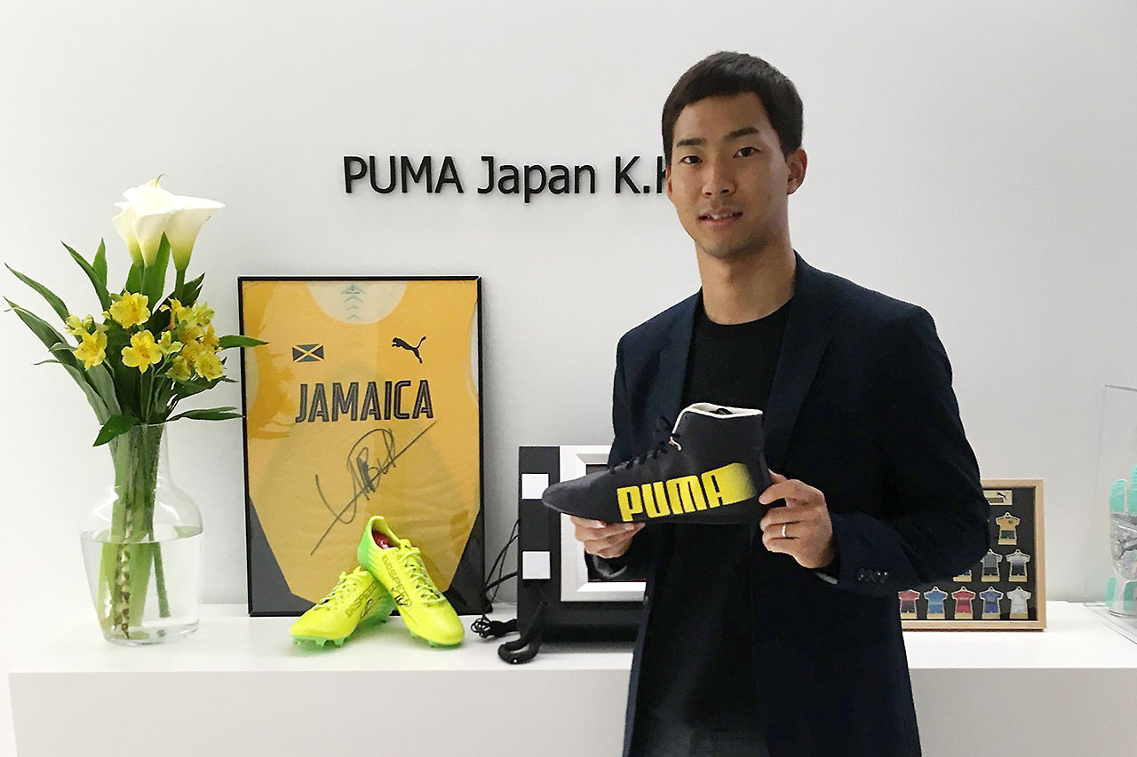 PUMA MOTOR CAMPAIGNでは平川亮のサイン入り非売品シューズがプレゼントされるチャンスも。