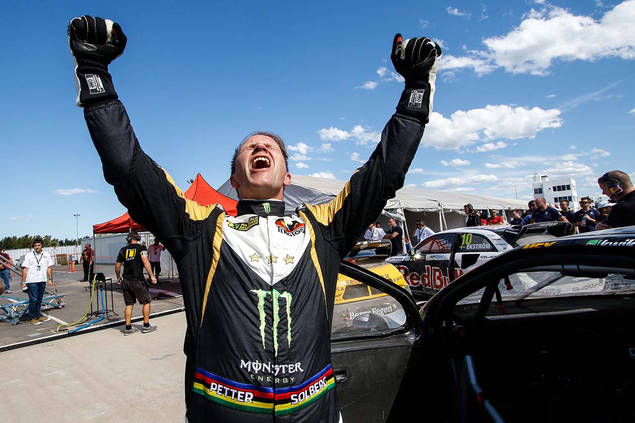 2015年、ペター・ソルベルグは世界ラリークロス選手権を2連覇した