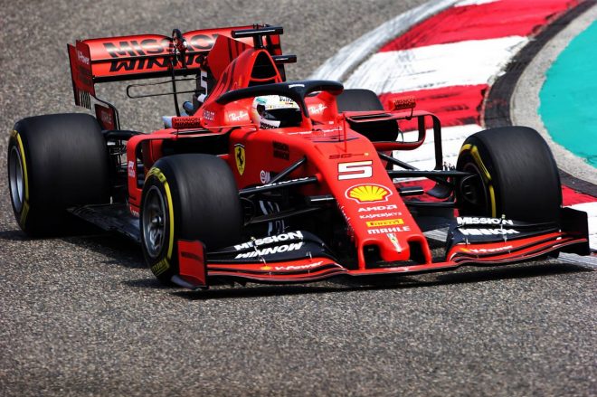 2019年F1第3戦中国GP　セバスチャン・ベッテル（フェラーリ）