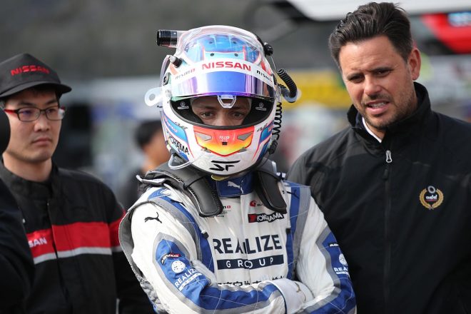 リアライズ 日産自動車大学校 GT-Rをドライブするサッシャ・フェネストラズ／2019スーパー第1戦岡山