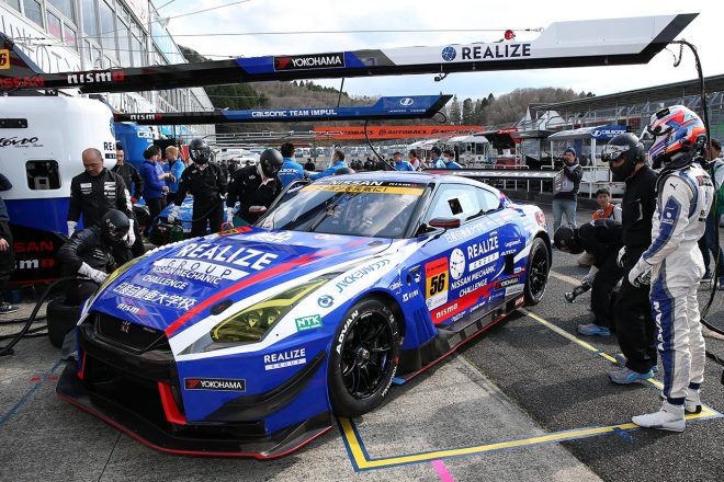 リアライズ 日産自動車大学校 GT-R／2019スーパー第1戦岡山