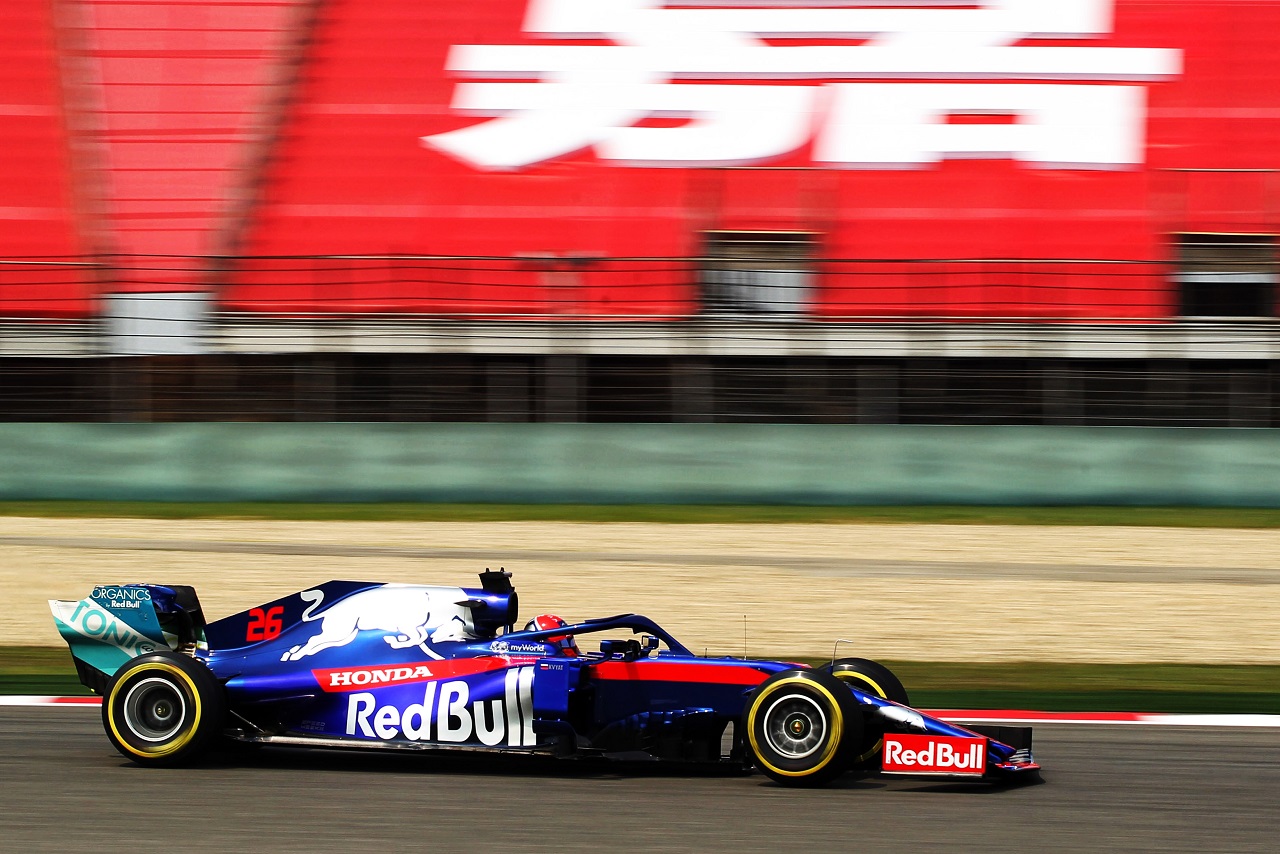 2019年F1第3戦中国GP　ダニール・クビアト（トロロッソ・ホンダ）