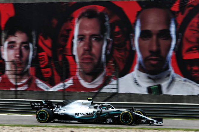 2019年F1第3戦中国GP　バルテリ・ボッタス（メルセデス）