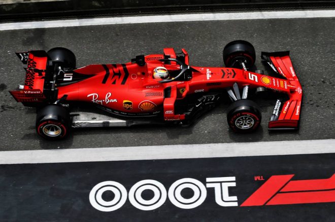 2019年F1第3戦中国GP　セバスチャン・ベッテル（フェラーリ）