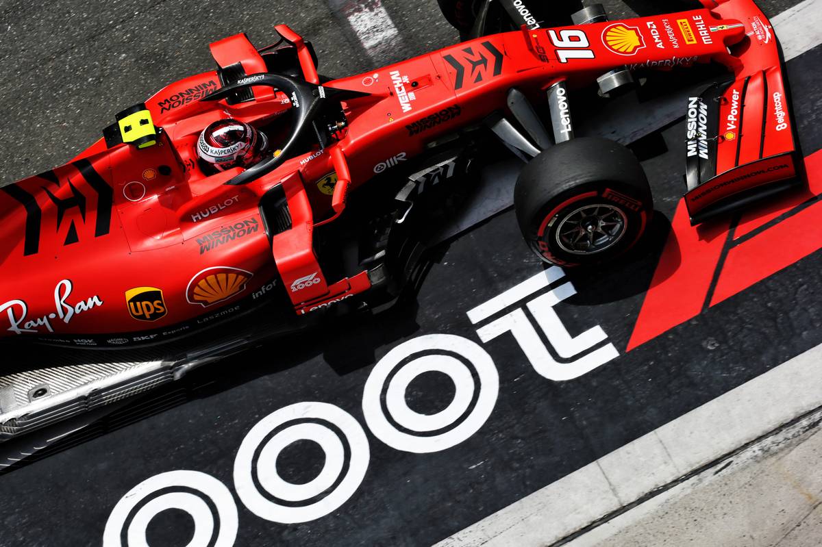 2019年F1第3戦中国GP　シャルル・ルクレール（フェラーリ）