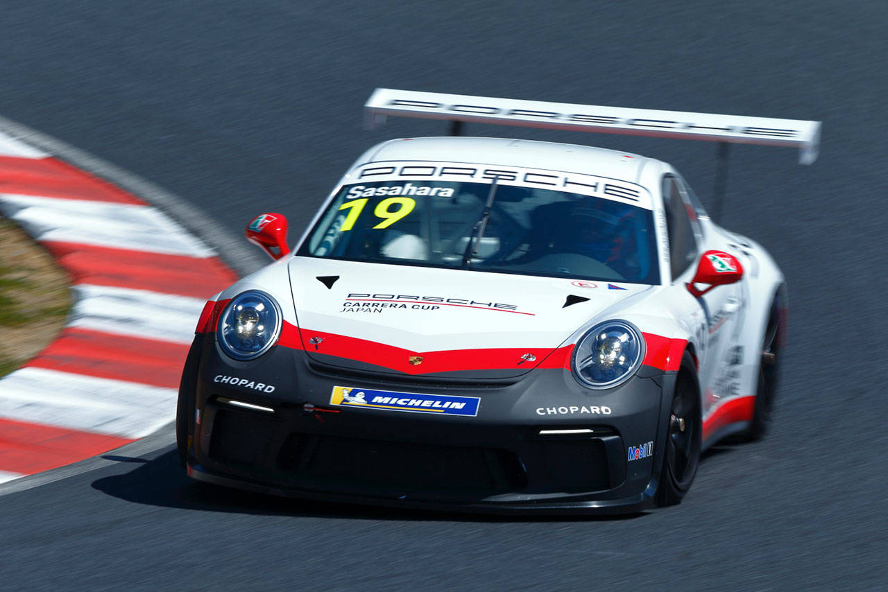 #19 笹原右京(Porsche Japan Junior Program)