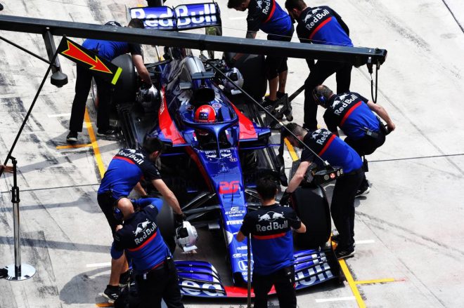 2019年F1第3戦中国GP　ダニール・クビアト（トロロッソ・ホンダ）