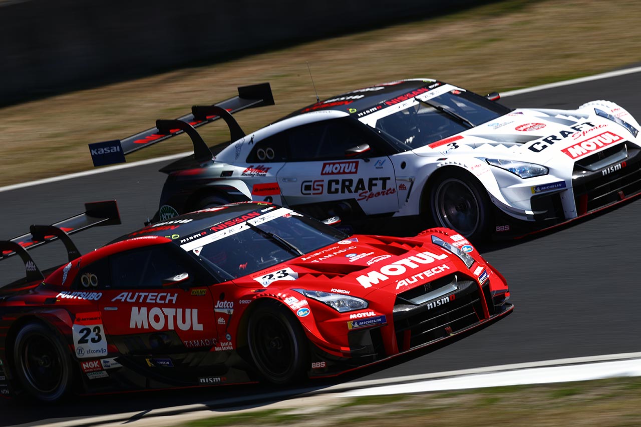 スーパーGT開幕戦第1戦岡山予選日