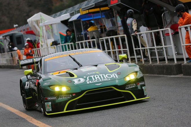 D’station Vantage GT3ニック・キャシディ（KeePer TOM’S LC500）／2019スーパーGT第1戦岡山
