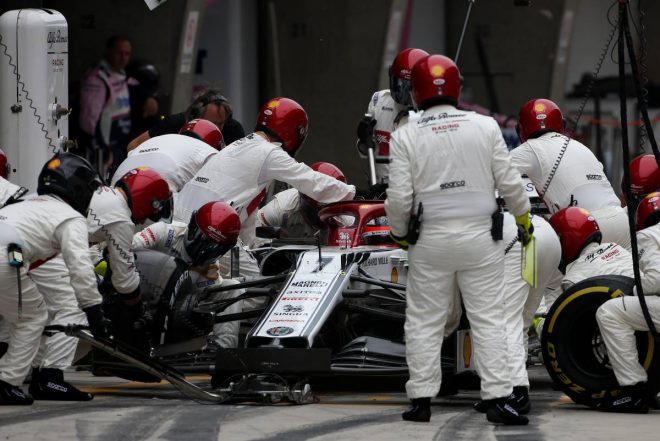 2019年F1第3戦中国GP　キミ・ライコネン（アルファロメオ）
