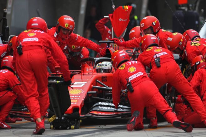 2019年F1第3戦中国GP　セバスチャン・ベッテル（フェラーリ）