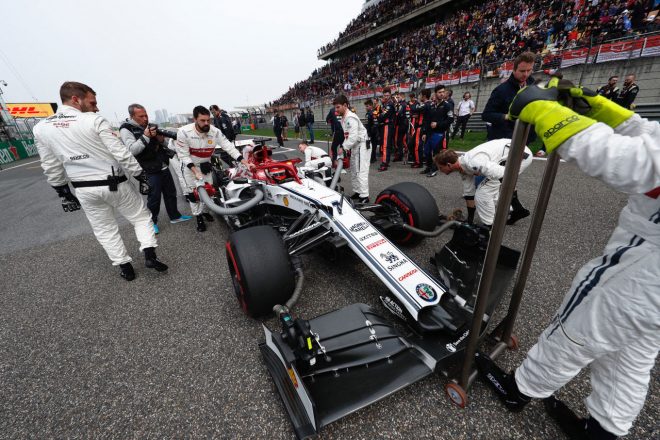 2019年F1第3戦中国GP　キミ・ライコネン（アルファロメオ）