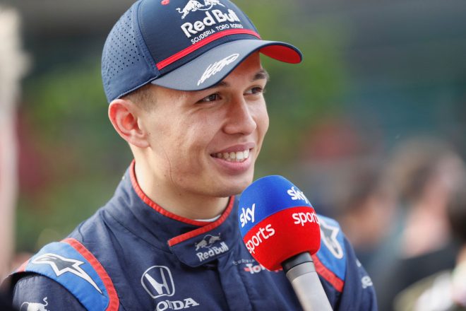 2019年F1第3戦中国GP決勝で10位に入賞したアレクサンダー・アルボン(トロロッソ・ホンダ)