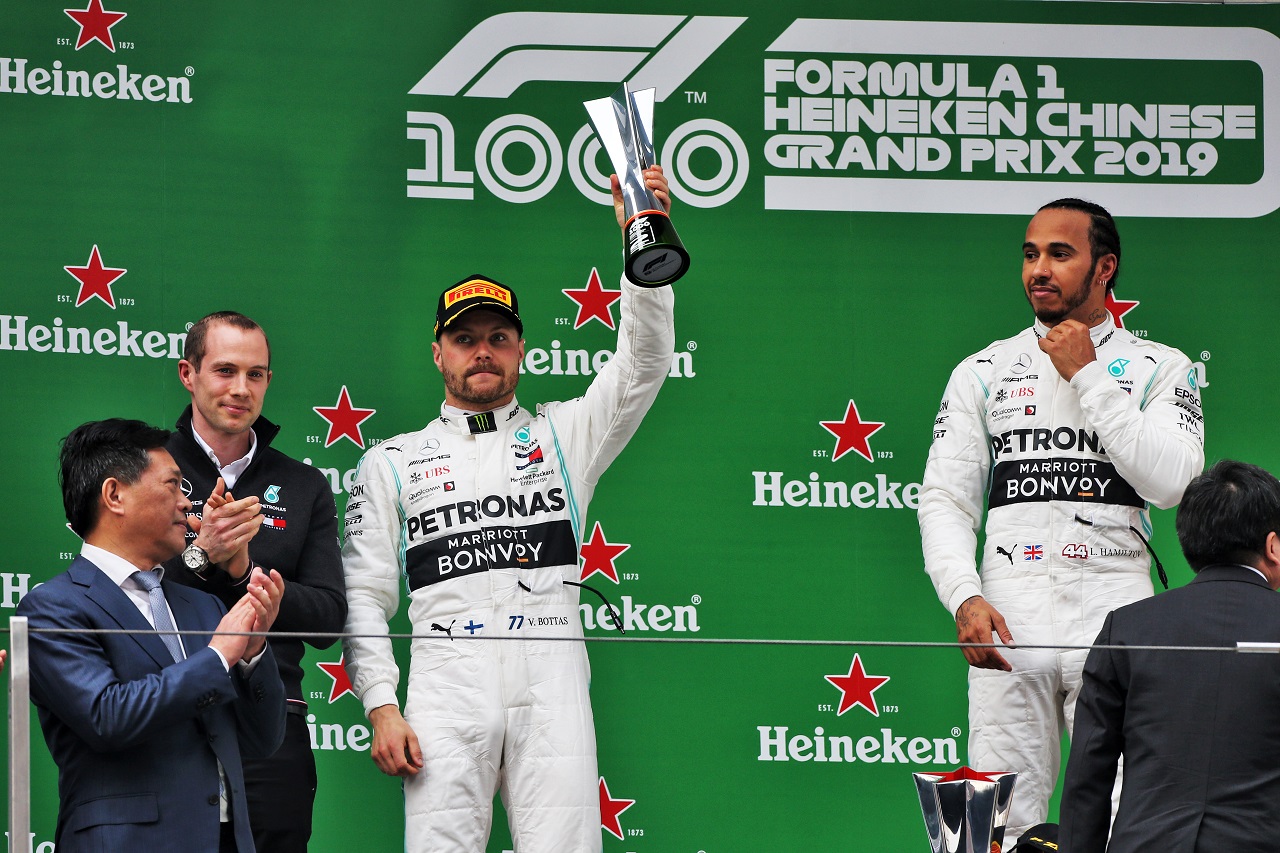 2019年F1第3戦中国GP　バルテリ・ボッタス（メルセデス）