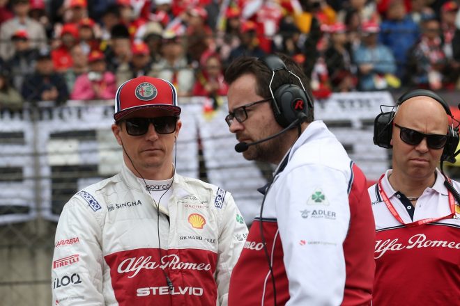 2019年F1第3戦中国GP　キミ・ライコネン（アルファロメオ）