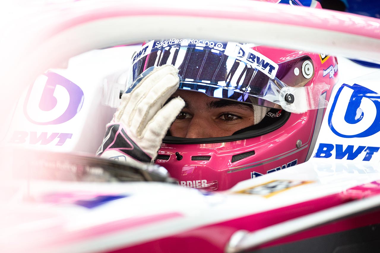 2019年F1中国GP　ランス・ストロール（レーシングポイント）