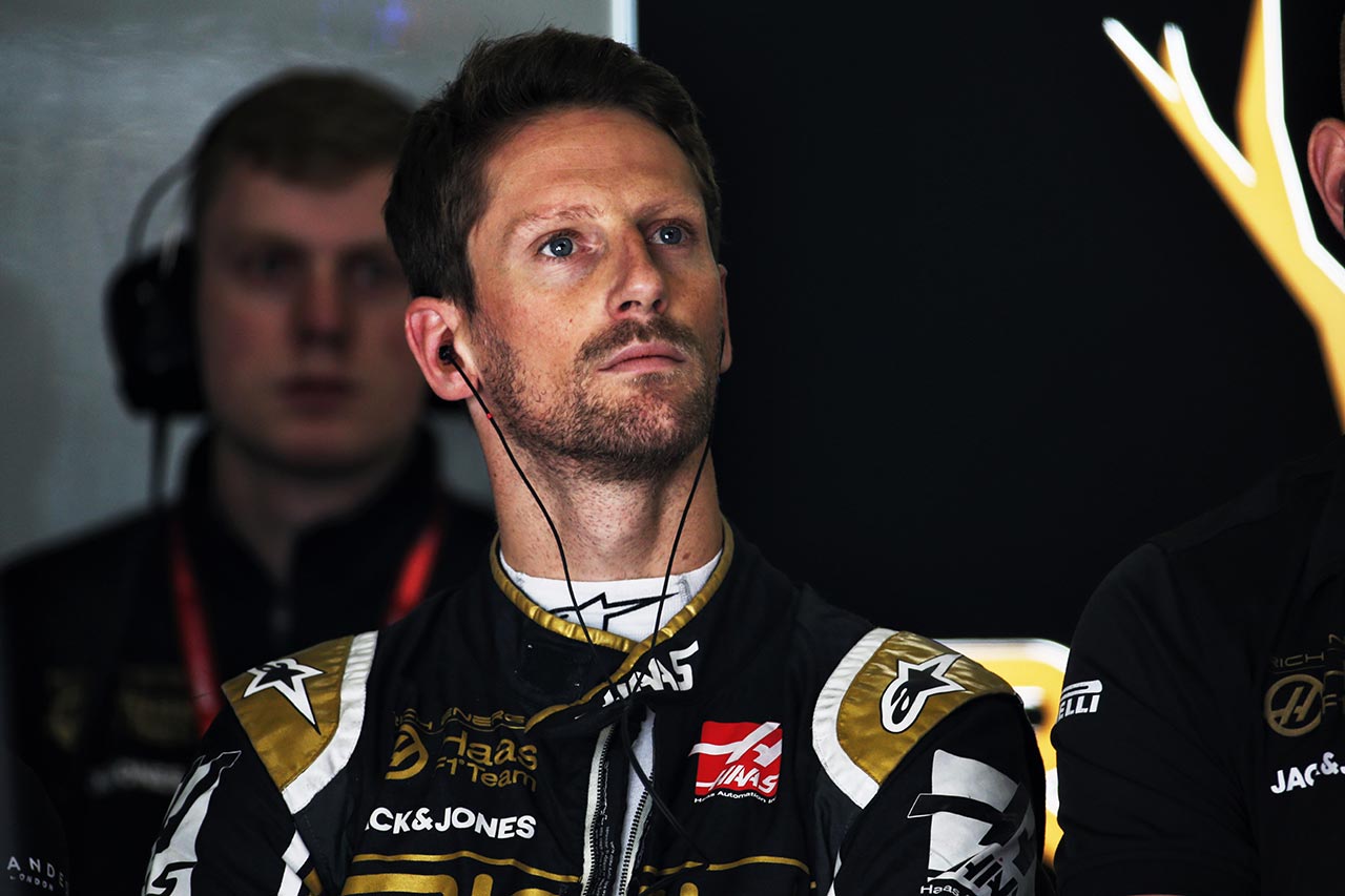 2019年F1中国GP　ロマン・グロージャン（ハース）
