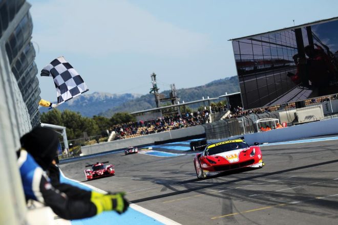 GTEクラスでのフェラーリ488 GTE Evoデビューウインを飾ったルジッチ・レーシングの51号車