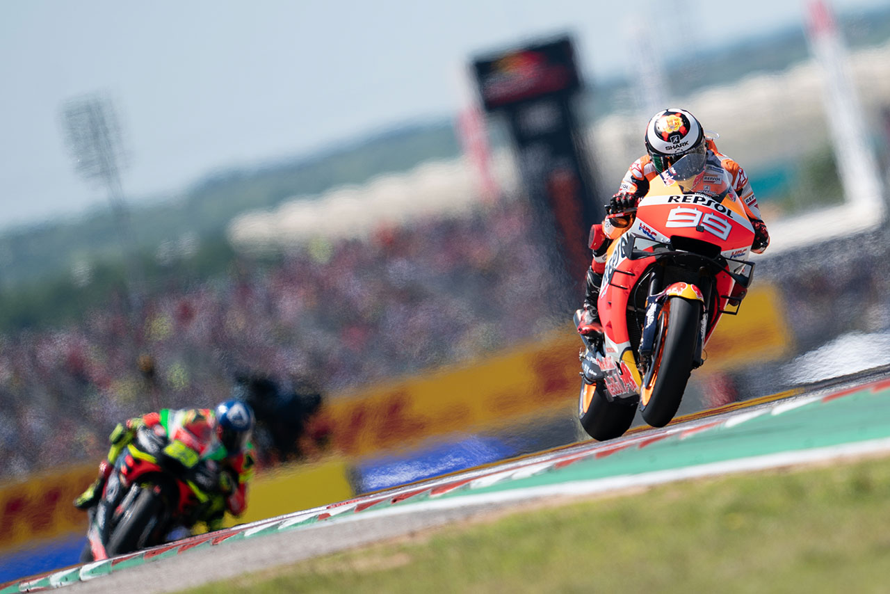 ロレンソには予選に続きマシントラブルが発生。リタイアとなった