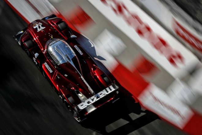 マツダチーム・ヨーストの77号車マツダRT24-P（トリスタン・ヌネス／オリバー・ジャービス）